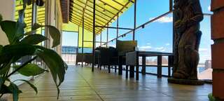 Гостиница Любовь Осташков Двухместный номер на Террасе с видом на озеро Селигер, с одной двуспальной кроватью и раскладным креслом для ребенка.-6