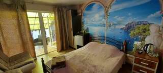 Гостиница Любовь Осташков Двухместный номер на Террасе с видом на ОЗЕРО Селигер, с одной двуспальной кроватью и раскладным креслом для ребенка.-4